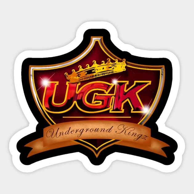 Ugk Underground Kingz Vintage Sticker by Machtley Constance